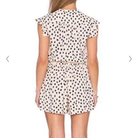 Kate spade pink leopard dot romper - Picture 3 of 8